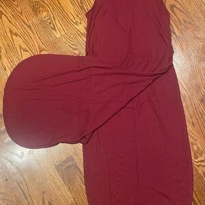 Forever 21 Burgundy Sleeveless Shirt